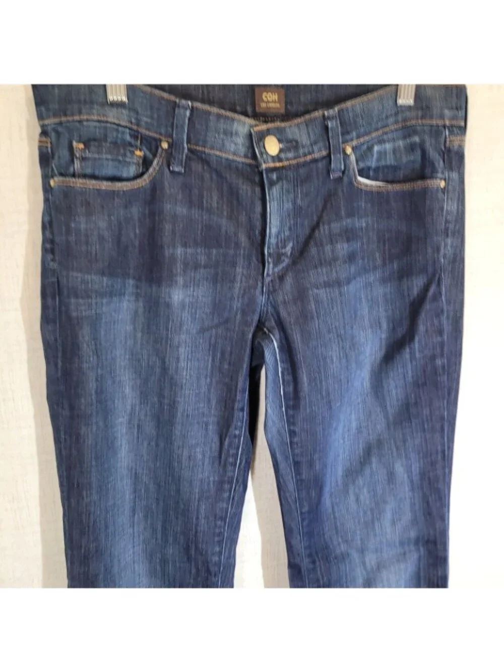 Citizens of Humanity Jeans Womens 30 Blue Ingrid Low Waist Flare Denim Stretch - Picture 2 of 11
